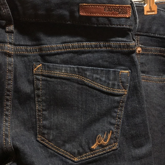 Dark Express jeans 0S Barely boot SteLLa low rise - Picture 6 of 8